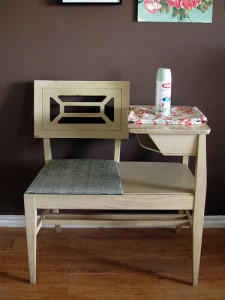 1950s Chair with table
