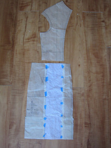 Pattern piece alterations