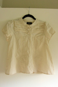 Dress to Blouse Restyle After