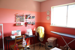 Painted Craft Room