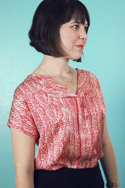 Silk Liesel + Co Weekend Getaway Blouse – Dixie DIY