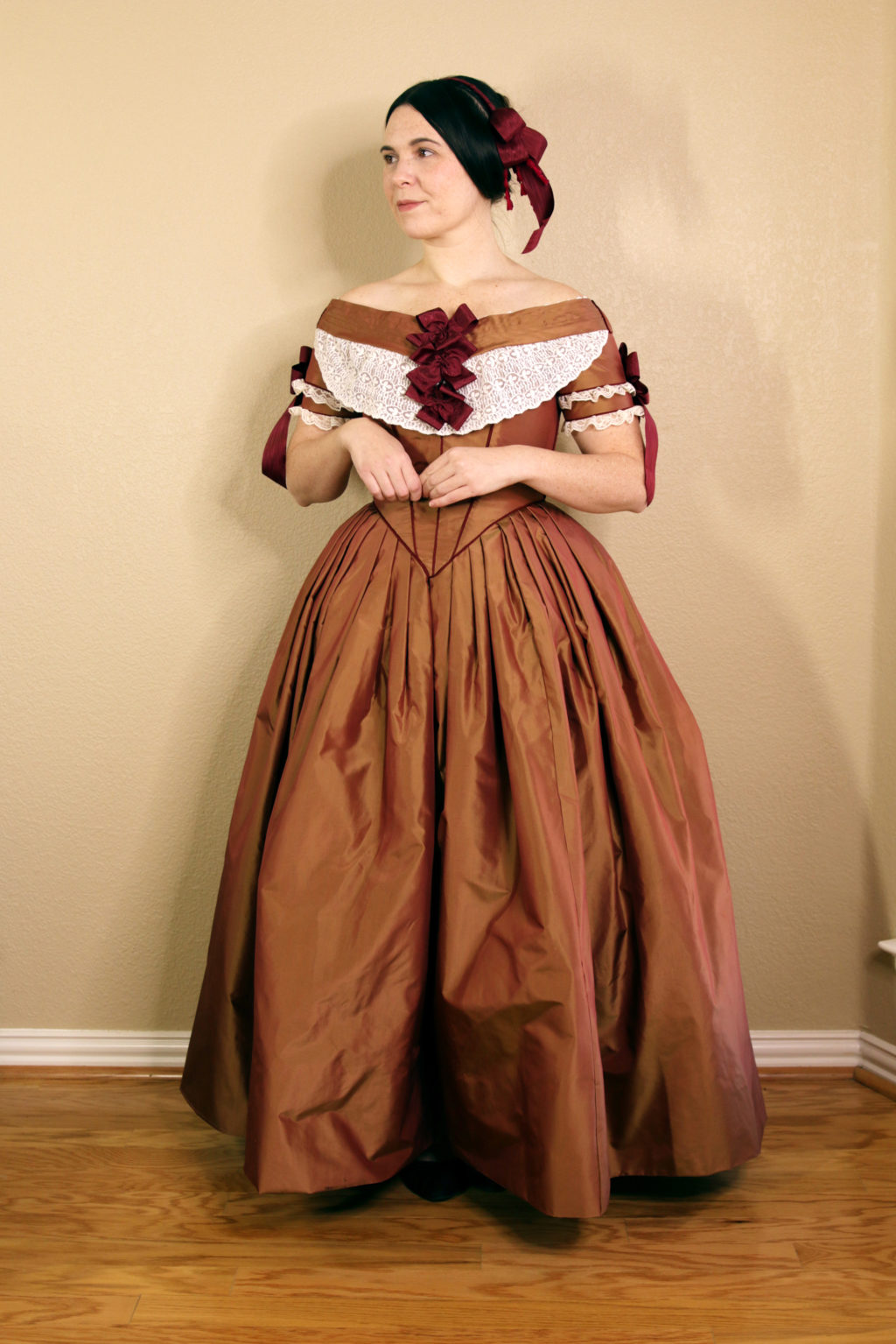 1840s dress