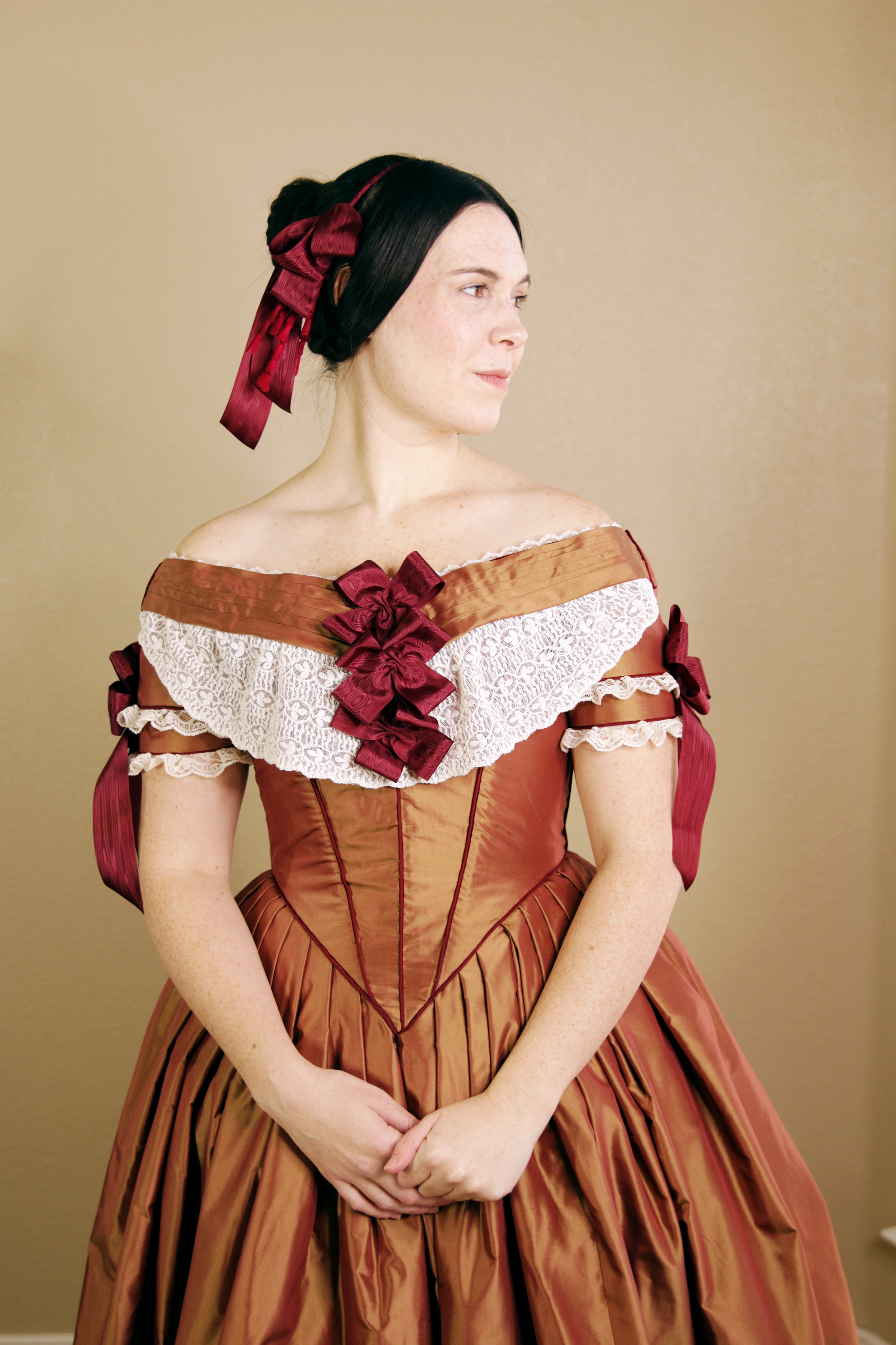 1840s dress