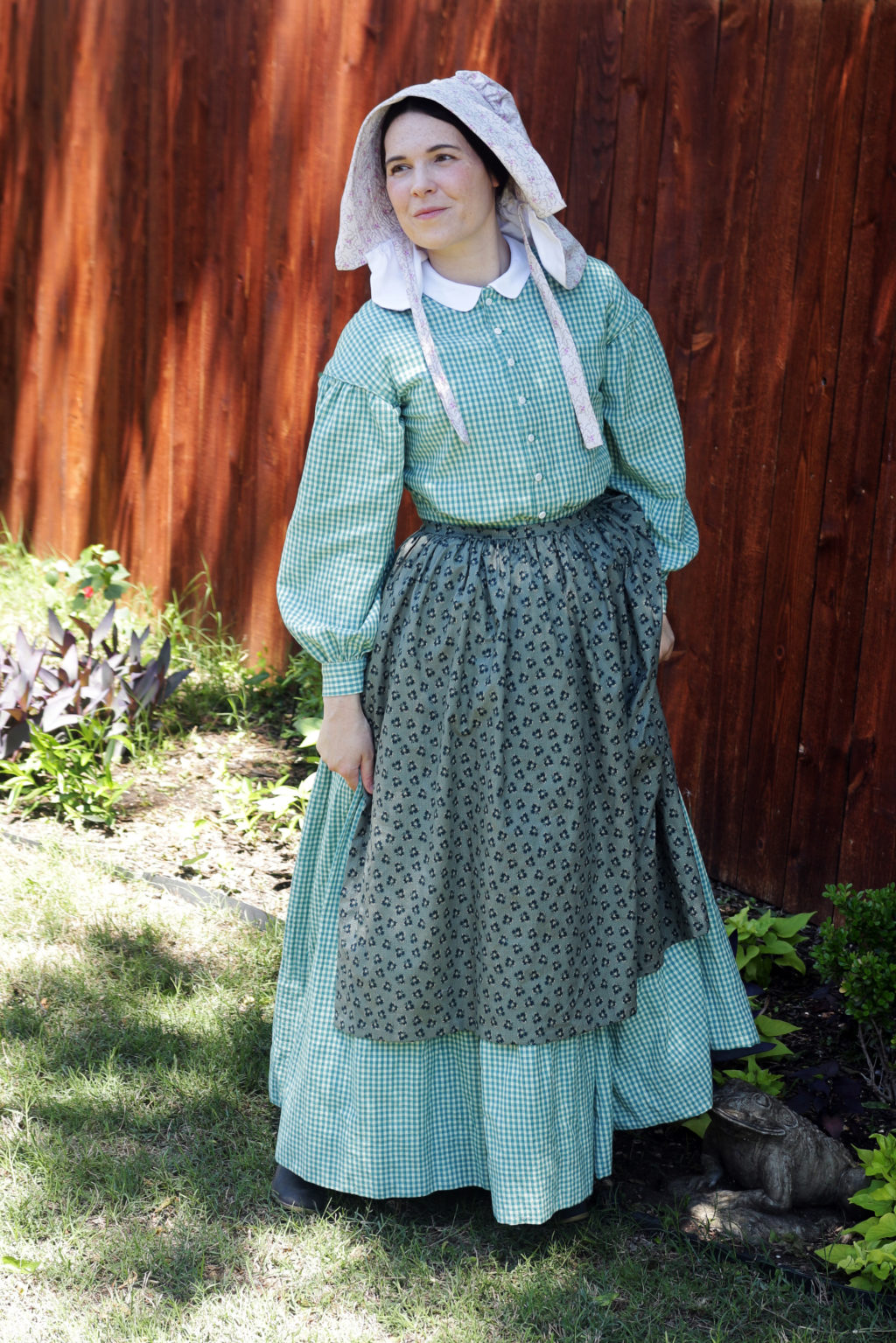 1860s Work Dress and Accessories – Dixie DIY