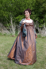 1815 Norwegian Wedding Dress Recreation